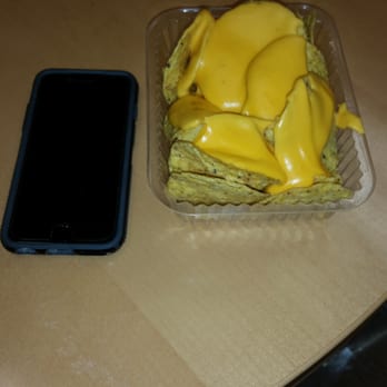 Las Chicas - 5 dollar nachos. Standard iPhone 6 for reference. - Food Trucks Near Me