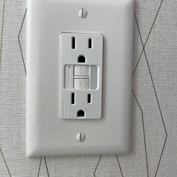 Hampton Inn Santee-I-95 - Bathroom has a night light in the electrical plug. I thought it was thoughtful  and no other hotel I've stayed at even 5 star hotels. - Hotels Near Me - Santee, South Carolina