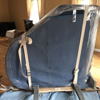 American Relocators - Baby Grand Piano, ready to go to the new home - Movers Near Me American Relocators - Baby Grand Piano, ready to go to the new home - Movers Near Me