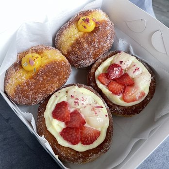 Rose Ave Bakery - Passion fruit donut and strawberry rose lychee donut. - Bakeries Near Me - Washington, DC, District of Columbia Rose Ave Bakery - Passion fruit donut and strawberry rose lychee donut. - Bakeries Near Me - Washington, DC, District of Columbia