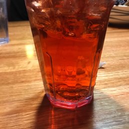 Nasty bitter raspberry tea.