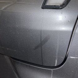 Exxon - That swipe is me touching the car AFTER the car wash. My finger was dirty, further proving the wash sucks.