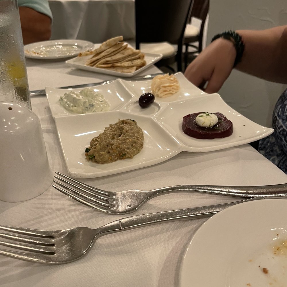 Mykonos Grill - Assortment of Appetizers - Greek Near Me - Rockville, Maryland Mykonos Grill - Assortment of Appetizers - Greek Near Me - Rockville, Maryland