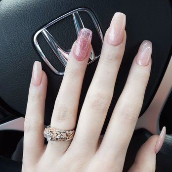 TN Nails - Coffin done by Nancy - Nail Salons Near Me - Hoffman Estates, Illinois