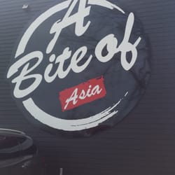 A Bite of Asia - Large sign on the parking lot side