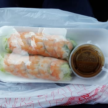 Saigon Deli - Summer rolls - look how many shrimp in them!! - Vietnamese Near Me - Tampa, Florida Saigon Deli - Summer rolls - look how many shrimp in them!! - Vietnamese Near Me - Tampa, Florida