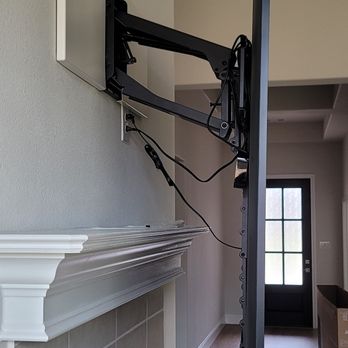 Lexx Audio & Video Install - 75-in Samsung with mental mount - Home Theatre Installation Near Me - Houston, Texas Lexx Audio & Video Install - 75-in Samsung with mental mount - Home Theatre Installation Near Me - Houston, Texas