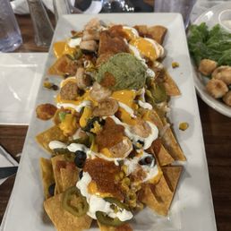 Nachos with Shrimp