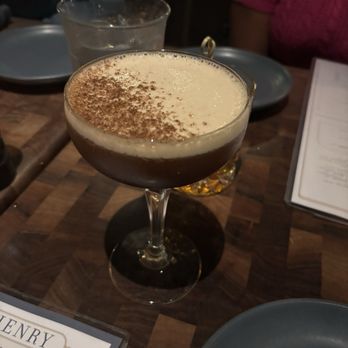 The Henry - Hank's Espresso Martini - New American Near Me - Dallas, Texas The Henry - Hank's Espresso Martini - New American Near Me - Dallas, Texas