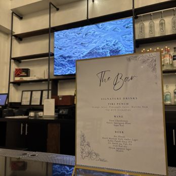 Coronado Fire Station Venue - Open bar menu example - Venues & Event Spaces Near Me - Coronado, California