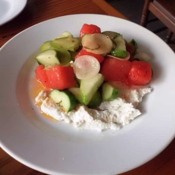 Sylvain - Watermelon, cucumber and ricotta salad - Southern Near Me - New Orleans, Louisiana