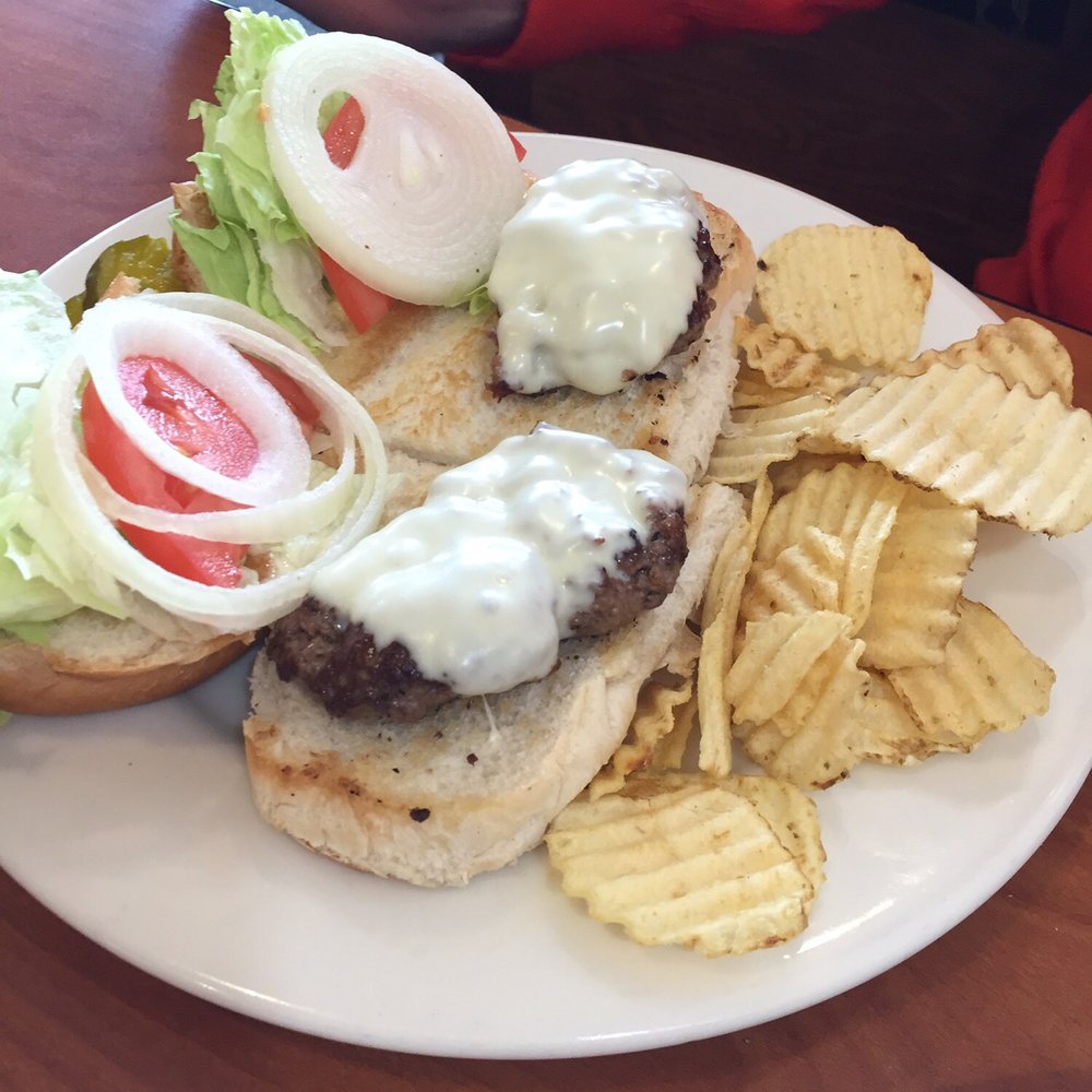 Sallie's Country Kitchen - a burger and chips - New American Near Me - Nichols, New York Sallie's Country Kitchen - a burger and chips - New American Near Me - Nichols, New York