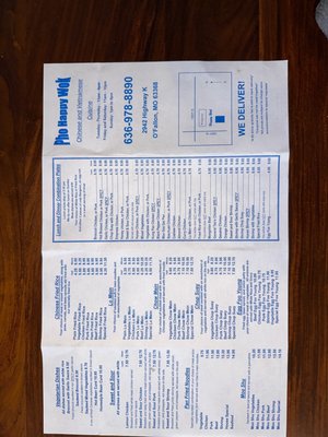 Menu photo 2 Pho Happy Wok O'Fallon, MO