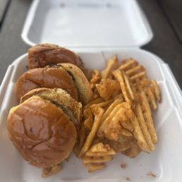Combo #3, 3 sliders, fries & a drink Combo #3, 3 sliders, fries & a drink