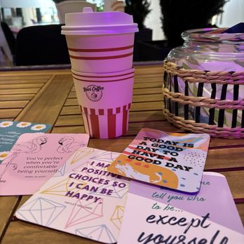 Baci Coffee - Positivity cards - Coffee & Tea Near Me - San Diego, California Baci Coffee - Positivity cards - Coffee & Tea Near Me - San Diego, California