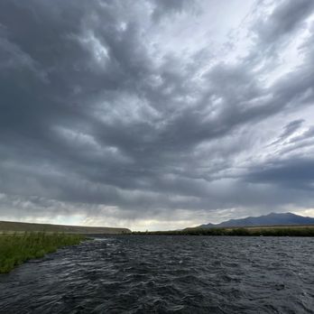 Galloup's Slide Inn - Part of the storm that rolled through. - Hotels Near Me - Cameron, Montana