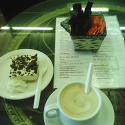 Tiffany's Coffee & Gift Shop - My coffee and cheesecake. #smcc2 #winning