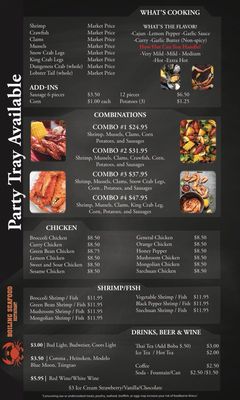Menu photo 6 Steaming Seafood Restaurant Marysville, CA Menu photo 6 Steaming Seafood Restaurant Marysville, CA
