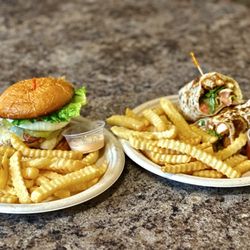 Moose Mountain Recreation - Chicken sandwich and Chicken Bacon Ranch wrap!