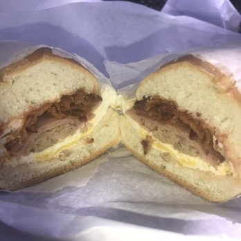 Gateway Bagels & Deli - Hungry Man Breakfast Sandwich - Bagels Near Me - Wantagh, New York