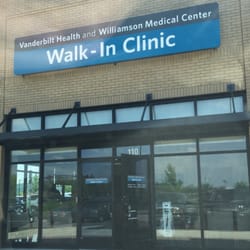Vanderbilt Health and Williamson Medical Center Walk-In Clinic - Front entrance
