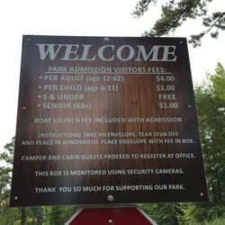 Roland Cooper State Park - Fees