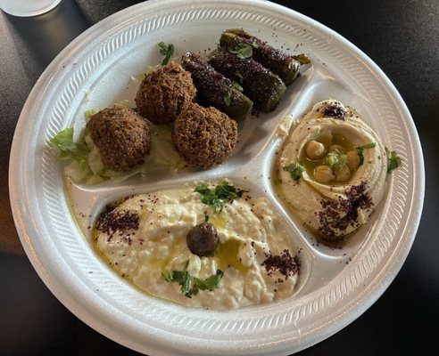 Hummus and Pita by null