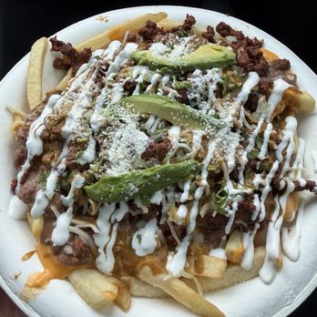 Burrito Barajas - asada fries - Food Trucks Near Me - Chico, California