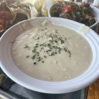 California Fish Grill - NEW ENGLAND CLAM CHOWDER - Seafood Near Me - Burbank, California California Fish Grill - NEW ENGLAND CLAM CHOWDER - Seafood Near Me - Burbank, California