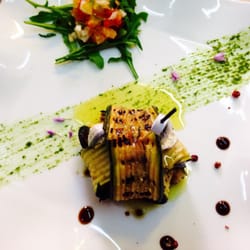 Le Sorrento - Timbale de poisson en habit de légumes grillés !