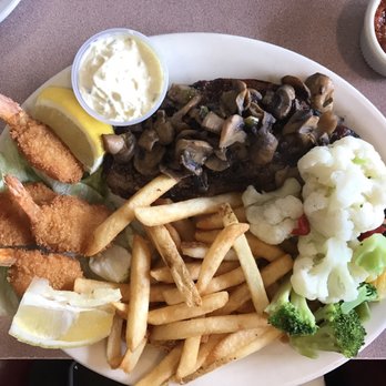 Mil’s Diner - NY Steak with shrimp platter was delicious. Big portions - Diners Near Me - Milpitas, California Mil’s Diner - NY Steak with shrimp platter was delicious. Big portions - Diners Near Me - Milpitas, California
