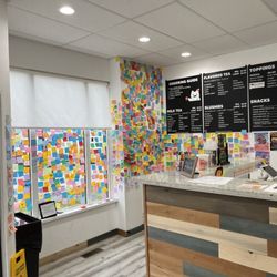 MoonCat Boba Cafe - The post its