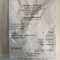 Whiskey & Wine