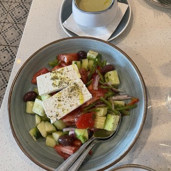 Our Mom Eugenia - Mosaic - Greek Salad - Greek Near Me - Fairfax, Virginia