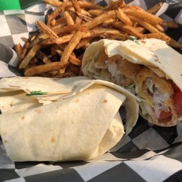 Fish Taco Wrap