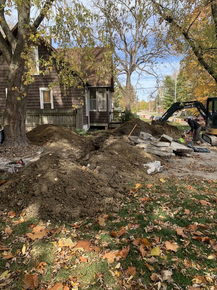 Slide of Cargo Sewer Repair and Cleaning