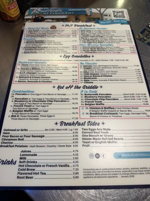 Menu photo 1 Rudford's Restaurant San Diego, CA Menu photo 1 Rudford's Restaurant San Diego, CA