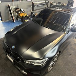 City Wraps - Satin black wrap