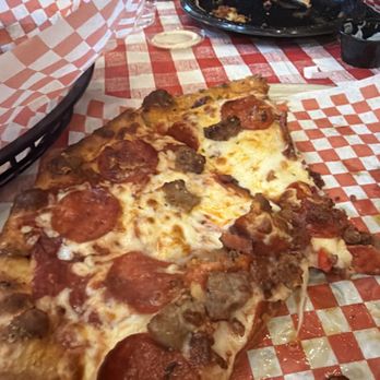 Wyatt's Grill & Saloon - Meat Mountain pizza - Bars Near Me - Big Bear Lake, California