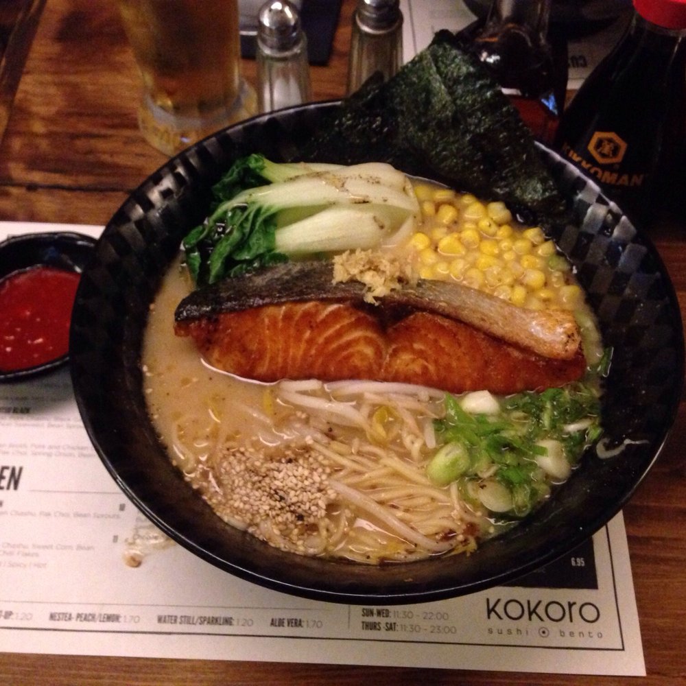 The Ramen Bar - Delicious salmon ramen - Ramen Near Me - Dublin, D