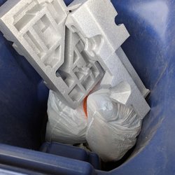 Waste Connections of Colorado - Our bin after our last service with waste connections