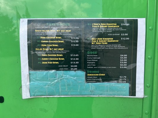 Menu photo 1 Menu photo 1
