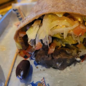 Rookies All-American Pub & Grill - Olympic Wrap (gyro wrap) yum! - American Near Me - Hoffman Estates, Illinois