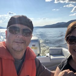 Reynolds Resort - On a rental boat from the resort