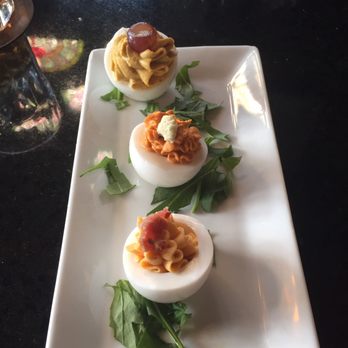 South Kitchen + Bar - The Deviled Egg Trio - Cocktail Bars Near Me - Athens, Georgia South Kitchen + Bar - The Deviled Egg Trio - Cocktail Bars Near Me - Athens, Georgia