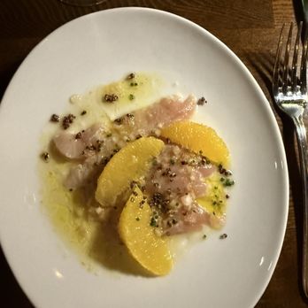 Trattoria Trullo - Yellowtail Crudo - Italian Near Me - Aliso Viejo, California
