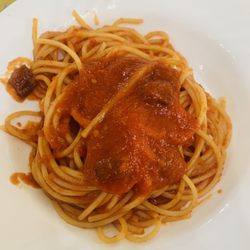 Trattoria da Gabriella - Spaghetti amatriciana (primo course) excellent
