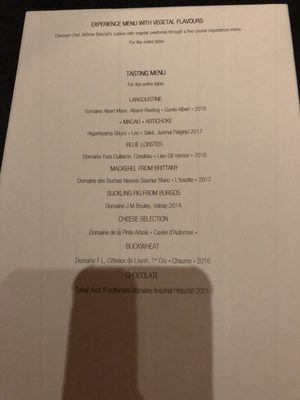 Menu photo 6 Le Gabriel Paris, 75 Menu photo 6 Le Gabriel Paris, 75