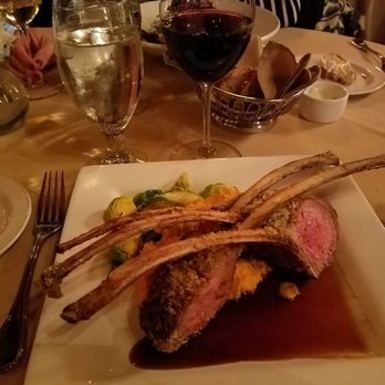 Hearthstone Restaurant - Parmesan Rosemary crusted rack of lamb, so good! - New American Near Me - Breckenridge, Colorado
