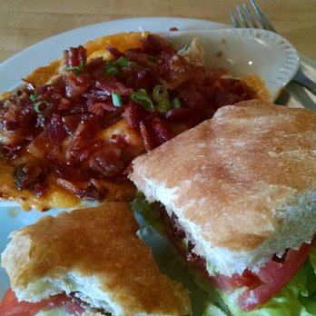 Brick 29 - Óooh so great!  The Mac n cheese is heavenly, which was a side to my BLAT.  The service was excellent and even had dessert.  So amazing! - New American Near Me - Nampa, Idaho